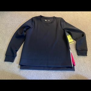 Xersion Navy colored pullover. Size small